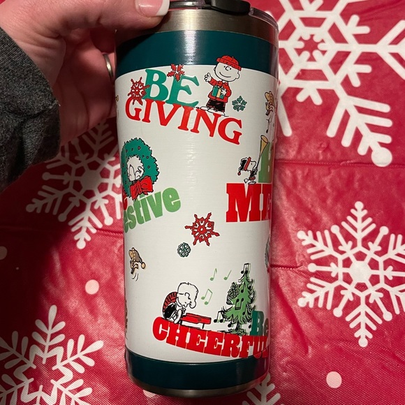 Peanuts Christmas Tervis Brand New - Picture 2 of 8